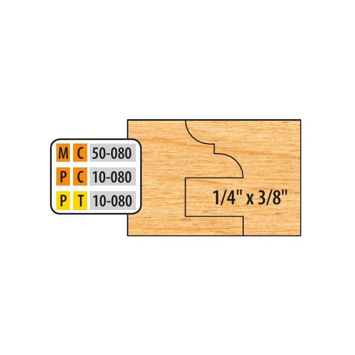 FREEBORN - PT-10-080 - T-ALLOY COPE & PATTERN SET Shaper Cutter