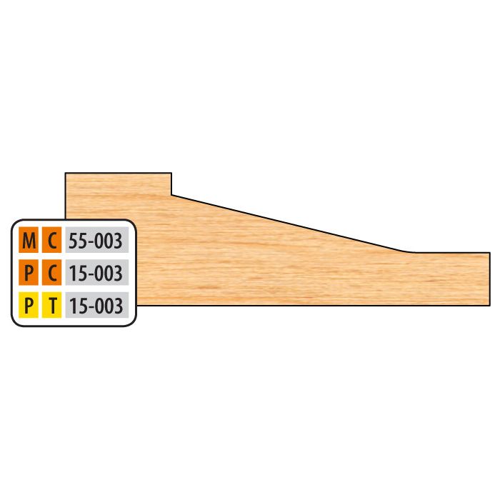 FREEBORN - MC-55-003 - CARBIDE RAISED PANEL CUTTER Shaper Cutter