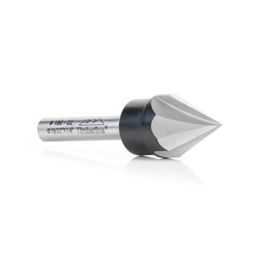 Amana Tool - 180-22 - TIMBERLINE V GROOVE ENGRAVING