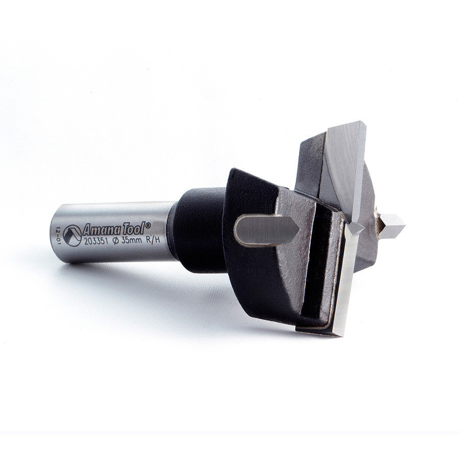Amana Tool - 203351 - 35MM HINGE BORING R/H 57MM LNG