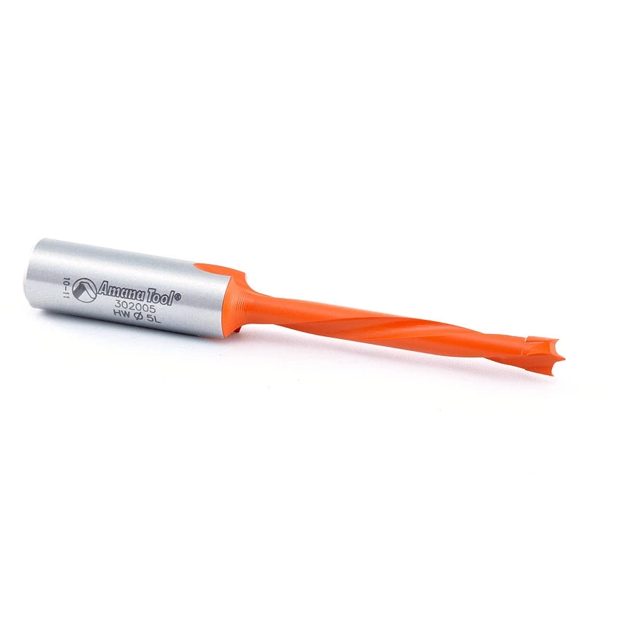 Amana Tool - 302005 - 5MM BRAD POINT L/H 77MM LONG.