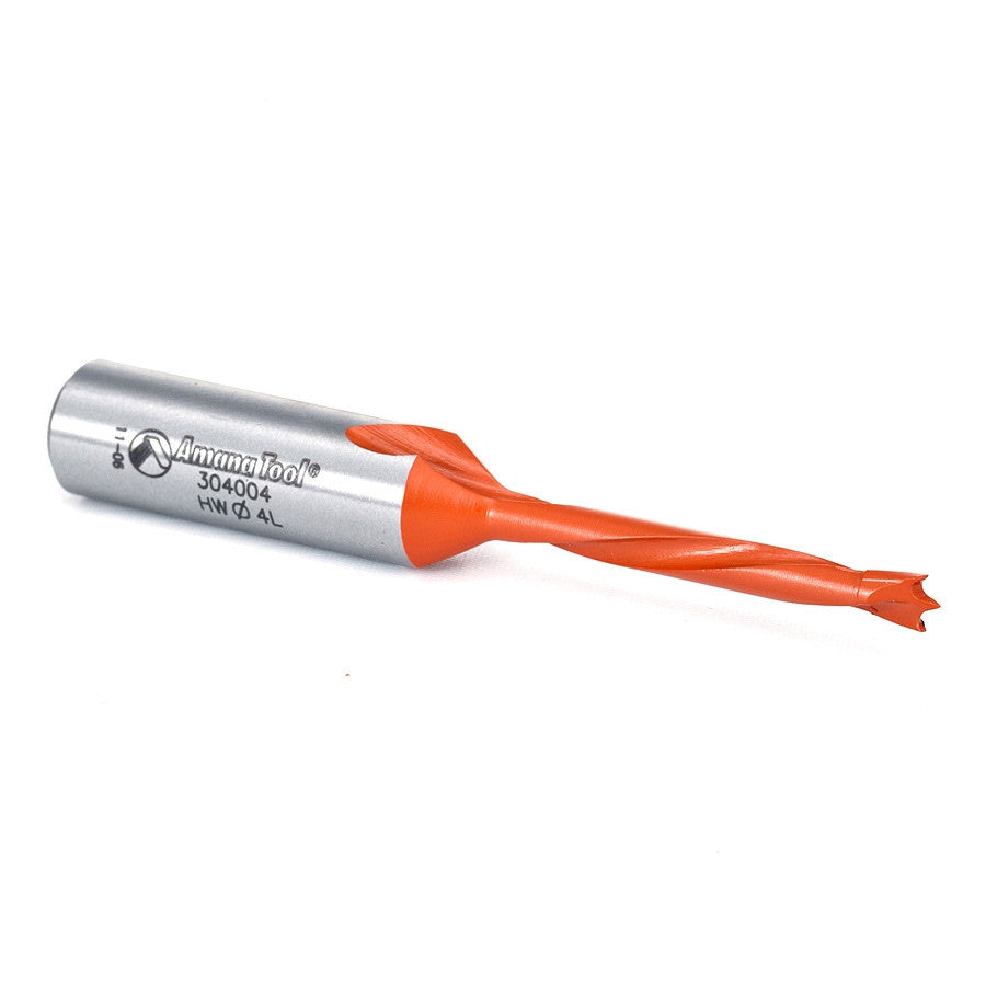 Amana Tool - 304004 - 4MM BRAD POINT L/H 70MM LONG.