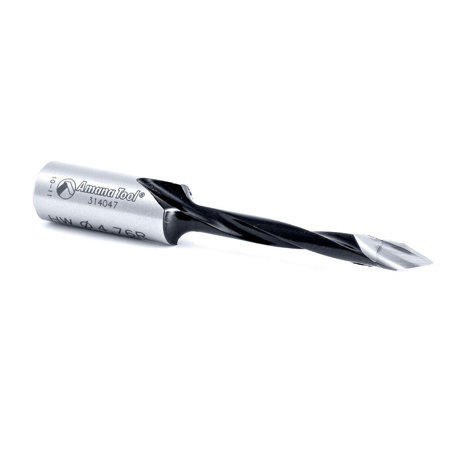 Amana Tool - 314047 - 3/16" THROUGH-HOLE R/H 70MM RH