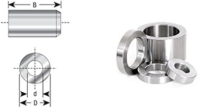 Amana Tool - 67230 High Precision Industrial Steel Spacer (Sleeve Bushings) 1 Dia x 1/4 HE