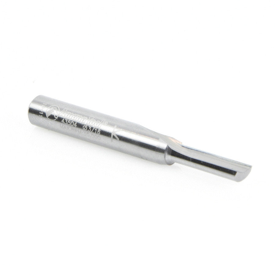 Amana Tool - 43504 - 1 FLUTE PLUNGE 3/16" DIA. S.C