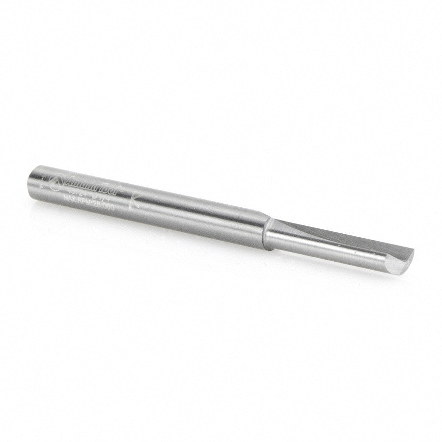 Amana Tool - 43724 - 1 FLUTE PLUNGE 1/4" DIA. S.C.