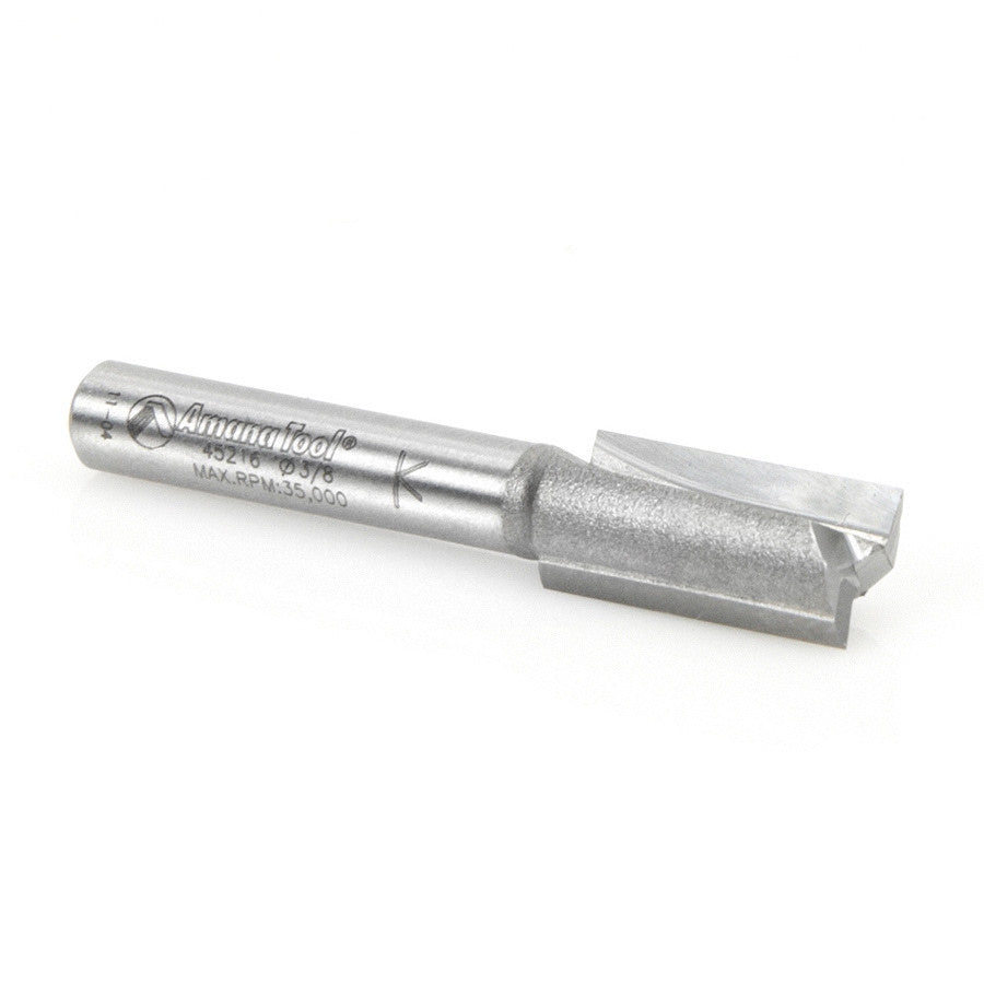 Amana Tool - 45216 - 2 FLUTE 3/8 DIA. 1/4 SHANK