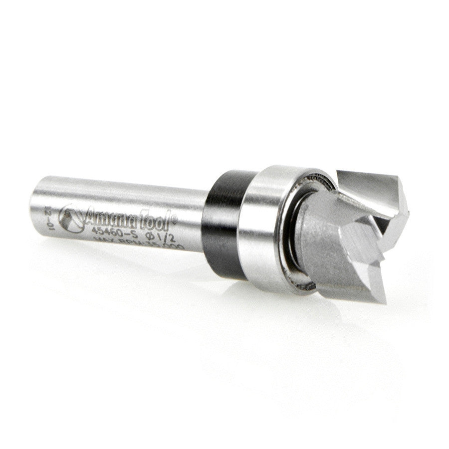 Amana Tool - 45460-S - PLUNGE 1/2" DIA. W/BBx 1/4"SHK