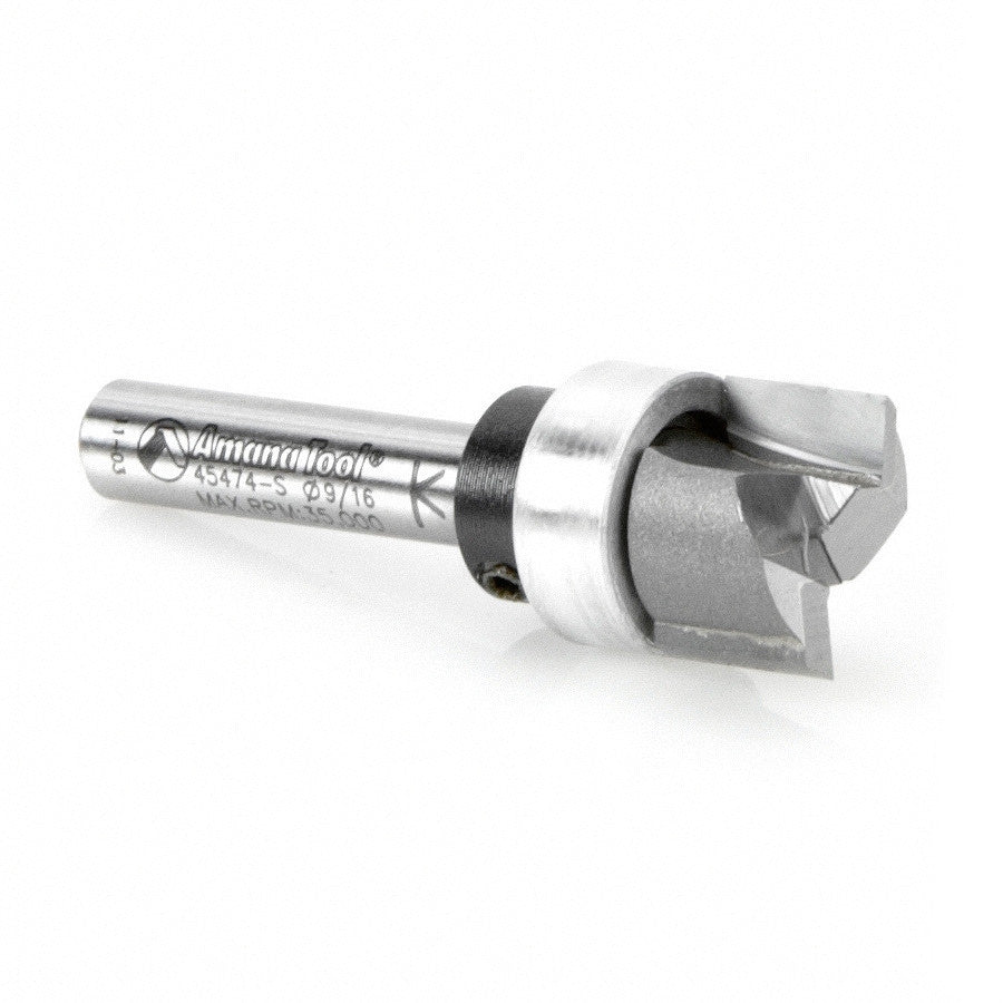 Amana Tool - 45474-S - PLUNGE 9/16 UP BB,TAMBOUR SLOT