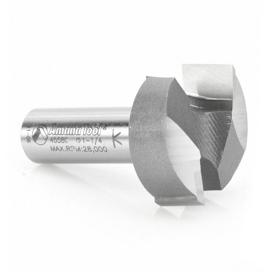 Amana Tool - 45580 - MORTISING 1-1/4 DIA 1/2 SHANK