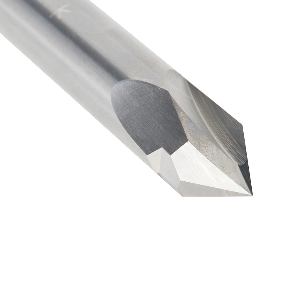 Amana Tool - 45636 - 60D V GROOVE 2FL 1/2"Dx1/2"SHK