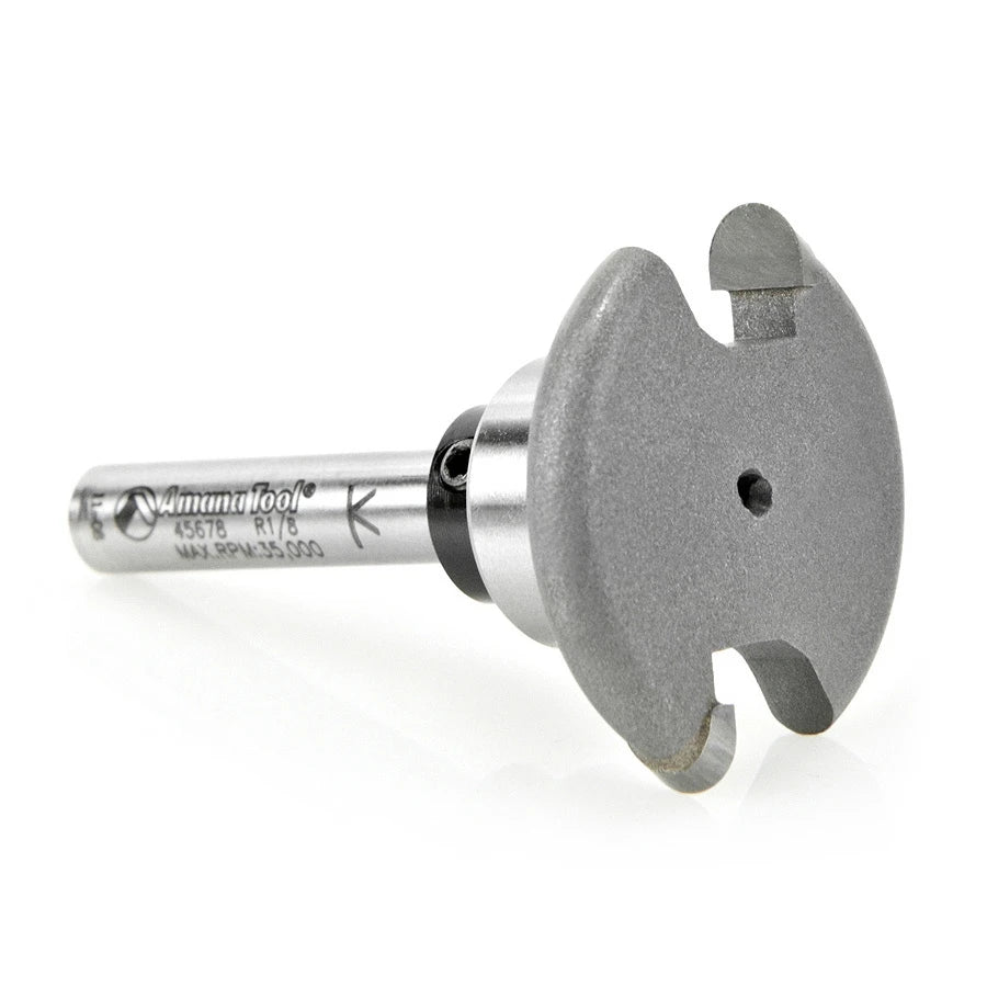 Amana Tool - 45678 - 1/4 KERF 1-1/4 ROUND UPPER BB