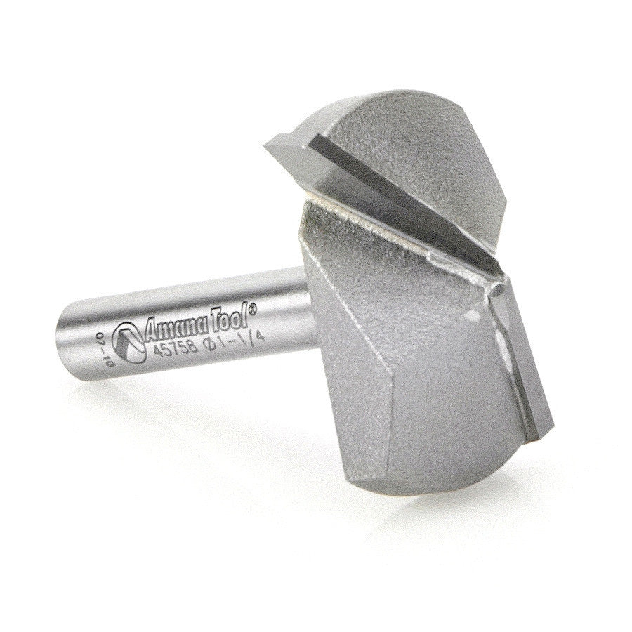 Amana Tool - 45758 - 130D VGROOVE 1-1/4 DIA 1/4 SHK