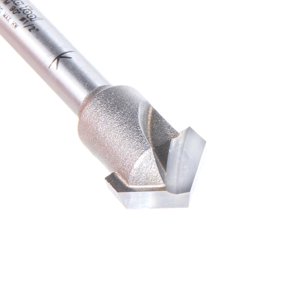 Amana Tool - 45792-M - 90D .090 V ACM FOLDING 6mm SHK