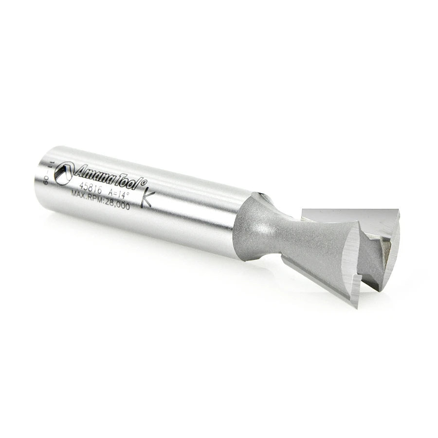 Amana Tool - 45816 - DOVETAIL 3/4 DIA 1/2 SHANK 3"L