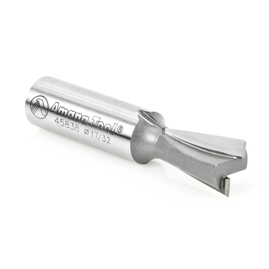 Amana Tool - 45838 - DOVETAIL 17/32" DIA 1/2 SHANK