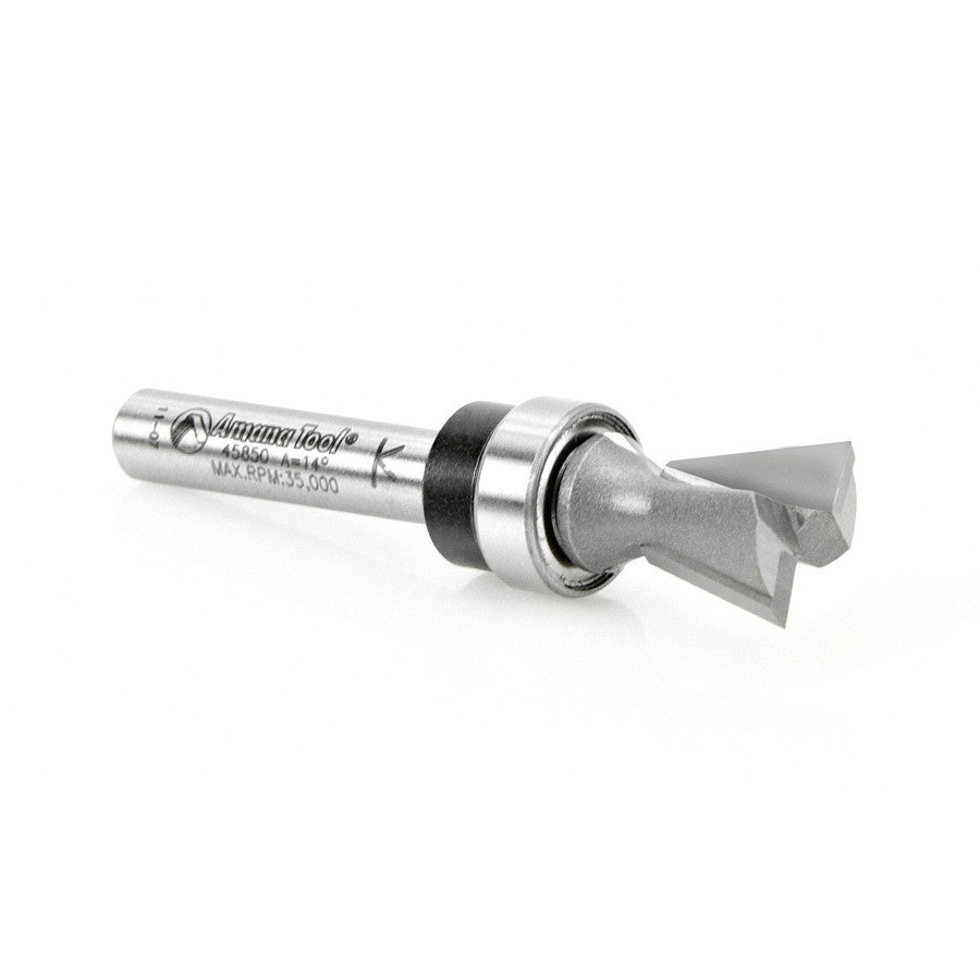 Amana Tool - 45850 - DOVETAIL 1/2 DIA W/UPPER BB