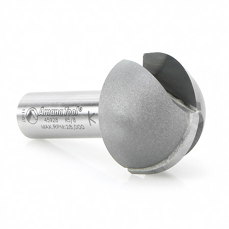 Amana Tool - 45928 - CORE BOX 5/8 RADIUS 1/2 SHANK