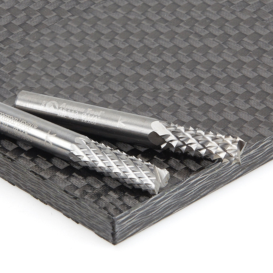 Amana Tool - 46112 - FISHTAIL END FIBERGLASS 1/4