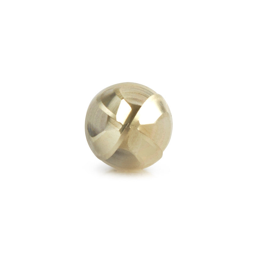 Amana Tool - 46584 - 1/4 CARVING 3D BALLNOSE ZrN