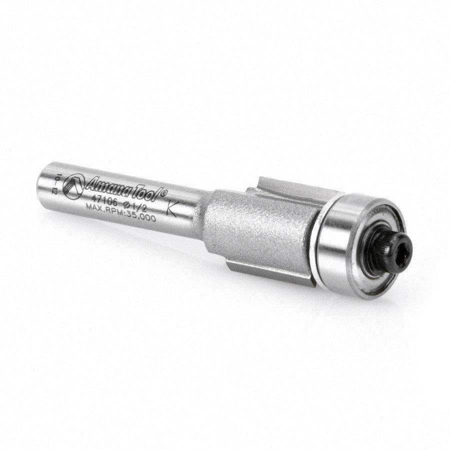 Amana Tool - 47106 - FLUSH TRIM 1/2 DIA 1/4 SHANK