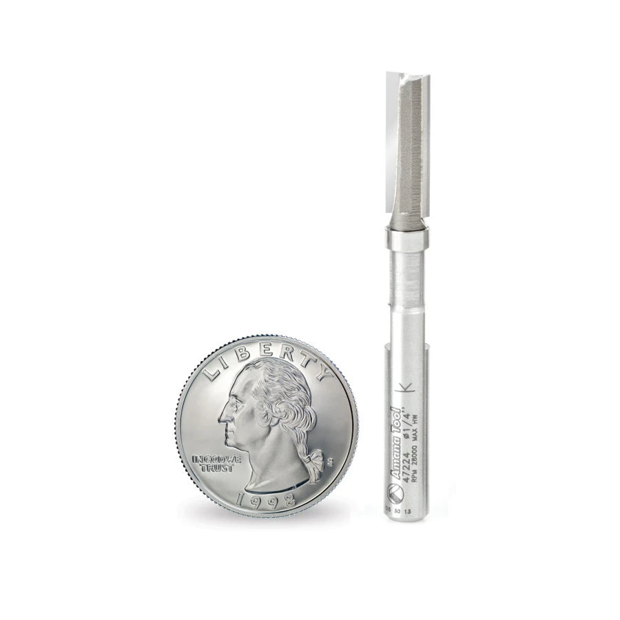 Amana Tool - 47224 - PLUNGE 1/4 DIA UPPER BB 1/4SHK
