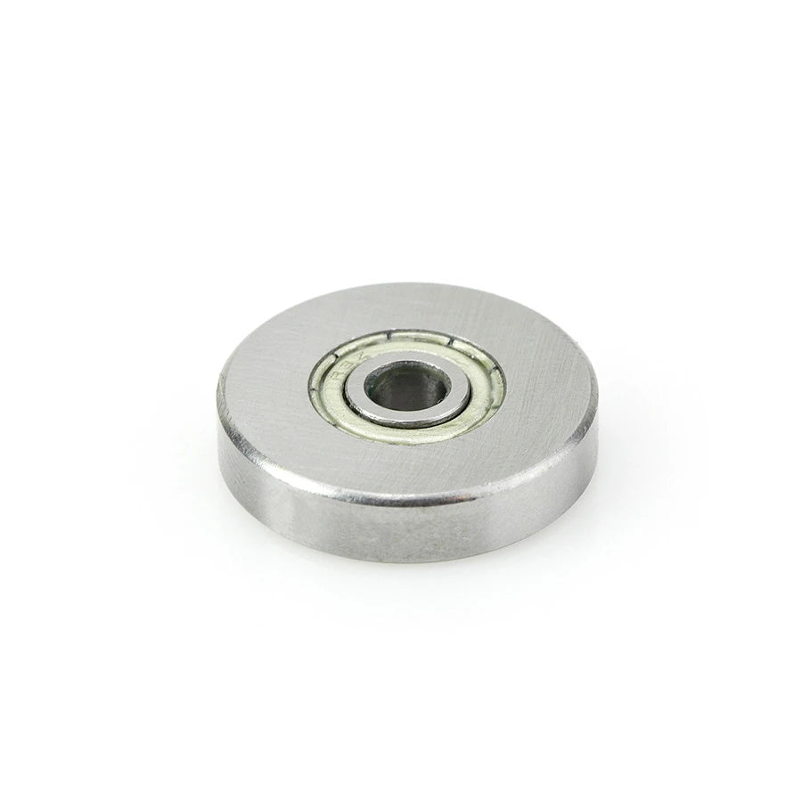 Amana Tool 47719 Steel Ball Bearing Guide 7/8 Overall D x 3/16 Inner D x 3/16 Height