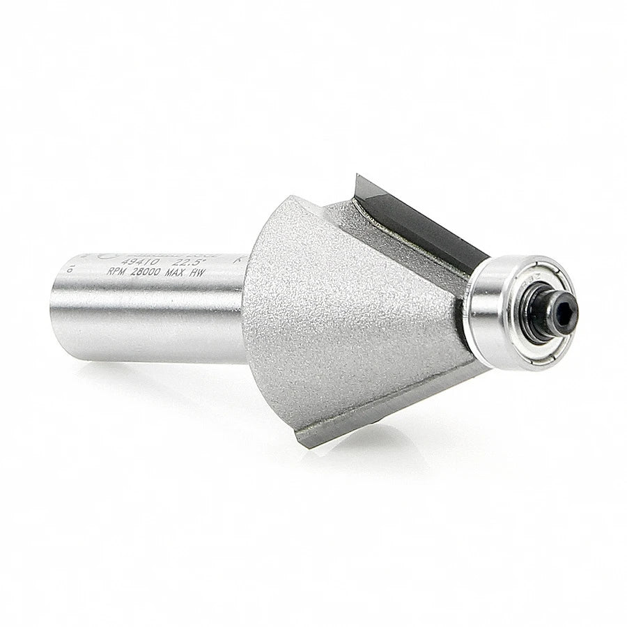 Amana Tool - 49410 - 22-1/2 DEGREE CHAMFER 1/2 SHK