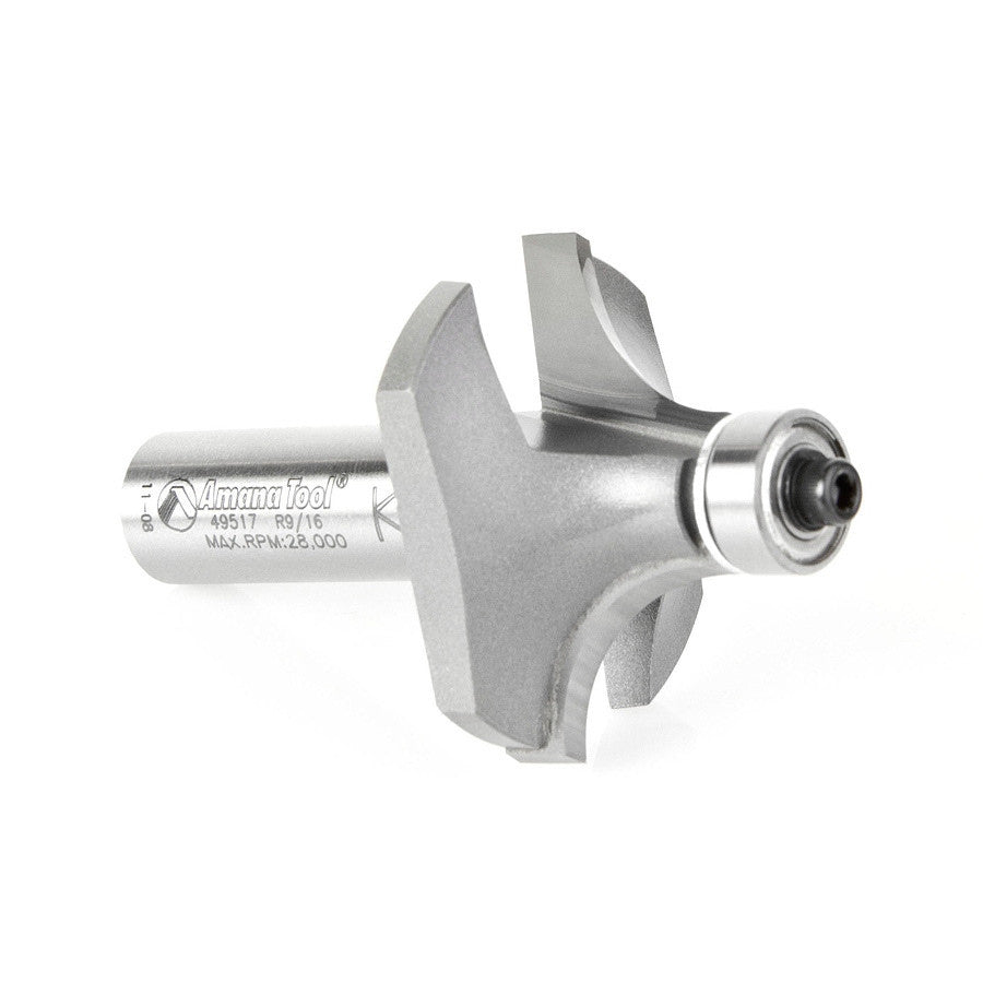 Amana Tool - 49517 - CORNER ROUND 9/16 RAD 1/2 SHK
