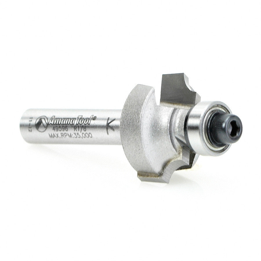 Amana Tool - 49596 - BEADING BIT 1/8 RAD 1/4 SHK