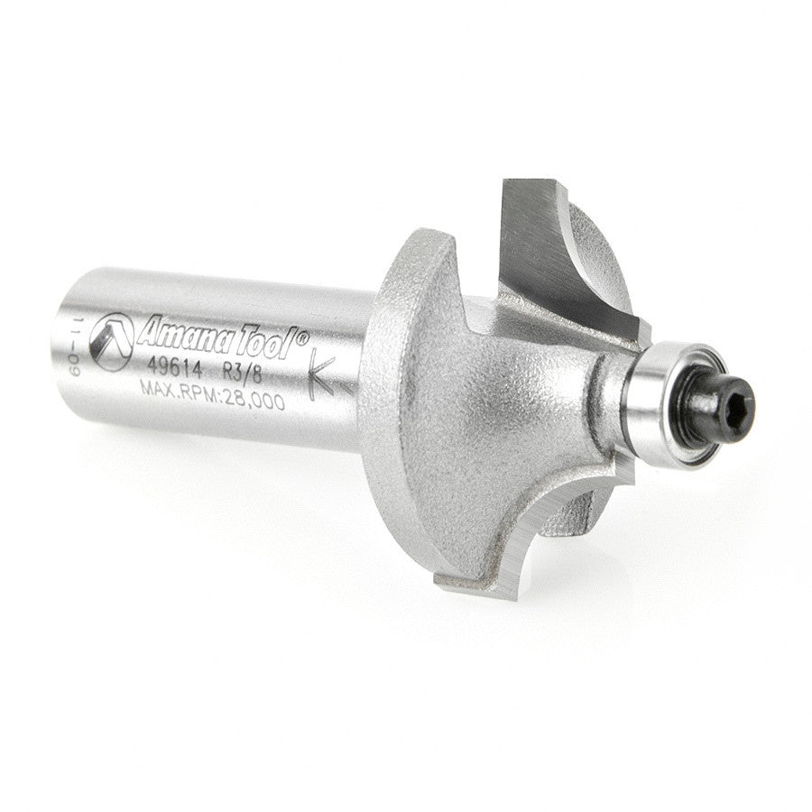 Amana Tool - 49614 - BEADING BIT 3/8 RAD 1/2 SHANK