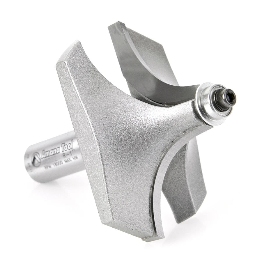 Amana Tool - 49622 - BEADING BIT 1" RAD 1/2 SHANK
