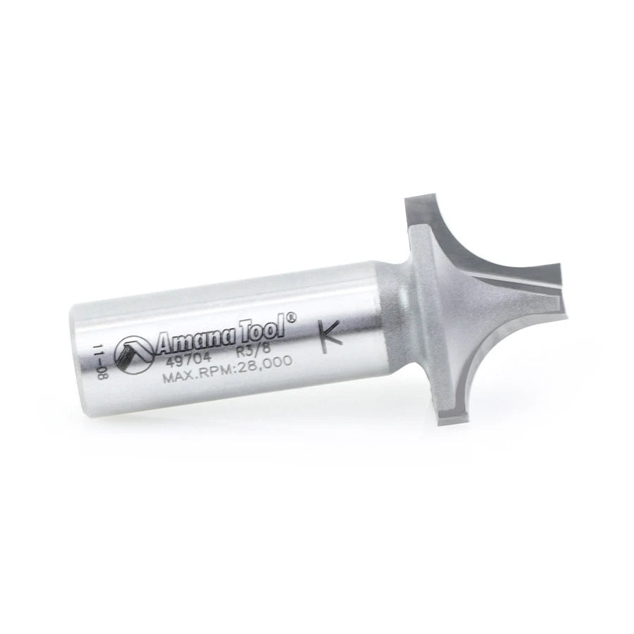 Amana Tool - 49704 - PLUNGE ROUND 3/8 RAD 1/2 SHANK