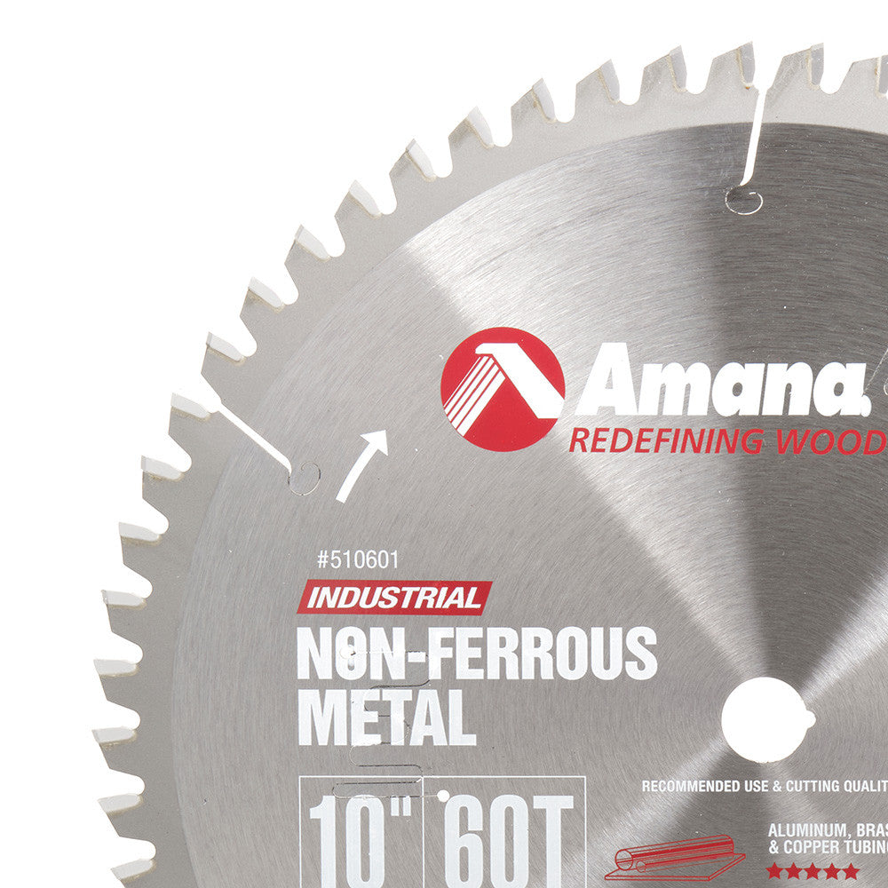 Amana Tool - 510601 - 10"/60T NON FERROUS TCG GRIND