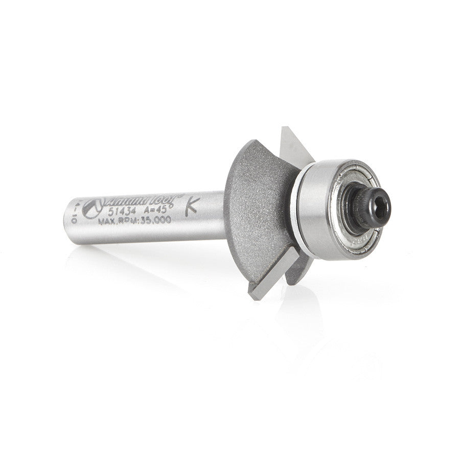 Amana Tool - 51434 - 45 DEG BEVEL TRIM ALUM/PLASTIC
