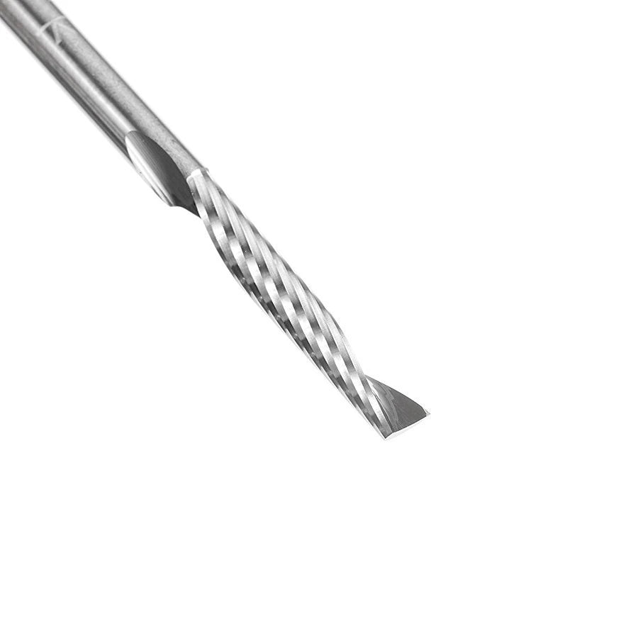 Amana Tool - 51437 - 1/8"Dx1/8"SHK SPIRAL O PLASTIC