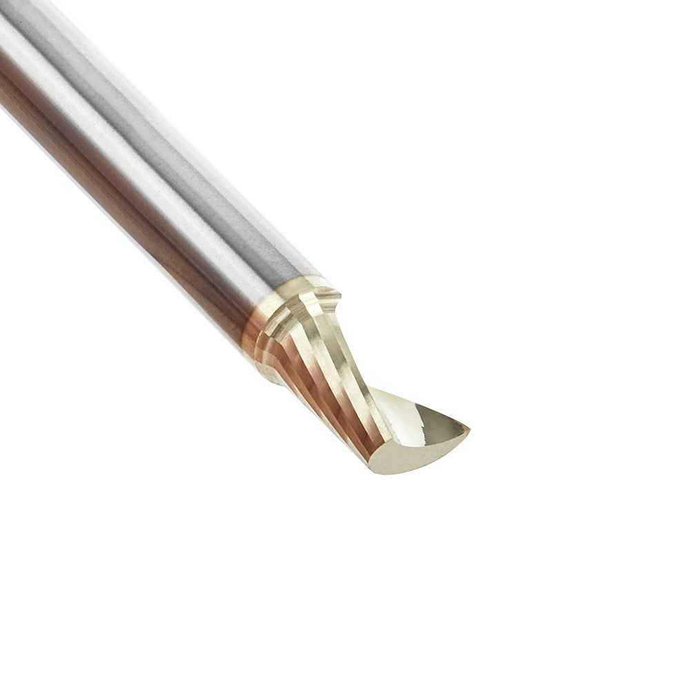 Amana Tool - 51479-Z - 1/4Dx1/4"SHK SPIRAL O ALU ZRN