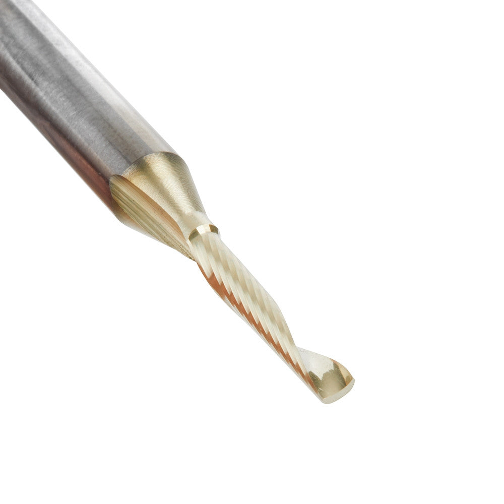 Amana Tool - 51486-Z - 1/8Dx1/4"SHK SPIRAL O ALU ZRN