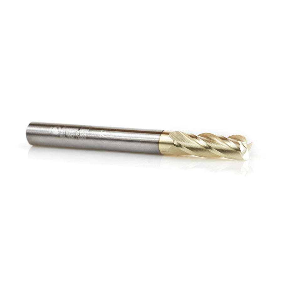 Amana Tool - 51525 - 1/4"DIA UPCUT FIBERGLASS ZrN