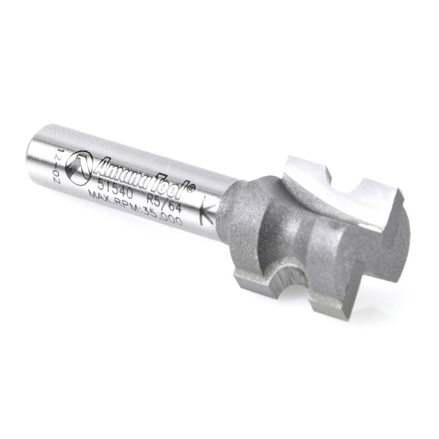 Amana Tool - 51540 - BULL NOSE 5/64" RAD. 1/4 SHANK