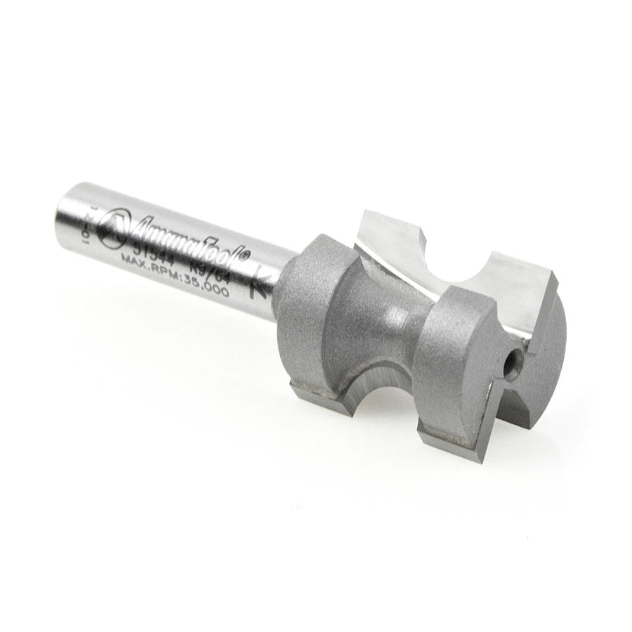 Amana Tool - 51544 - BULL NOSE 9/64" RAD. 1/4 SHANK