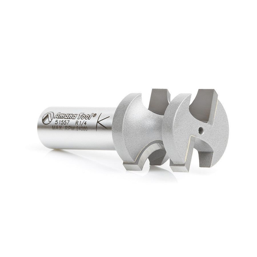 Amana Tool - 51557 - BULL NOSE 1/4" RAD. 1/2 SHANK