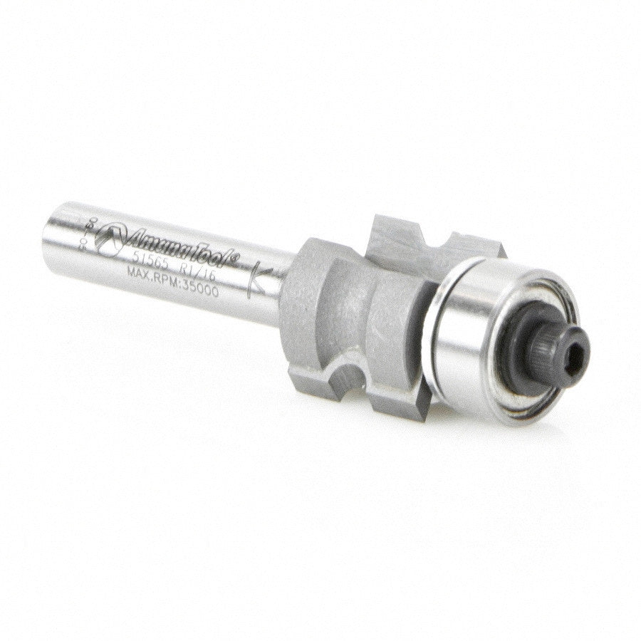Amana Tool - 51565 - BULL NOSE 1/16 RADIUS WITH B.B