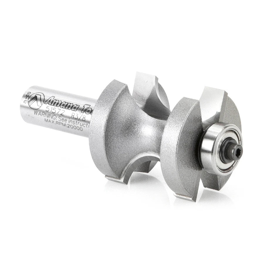 Amana Tool - 51572 - BULL NOSE WITH B.B. 1/2 SHANK