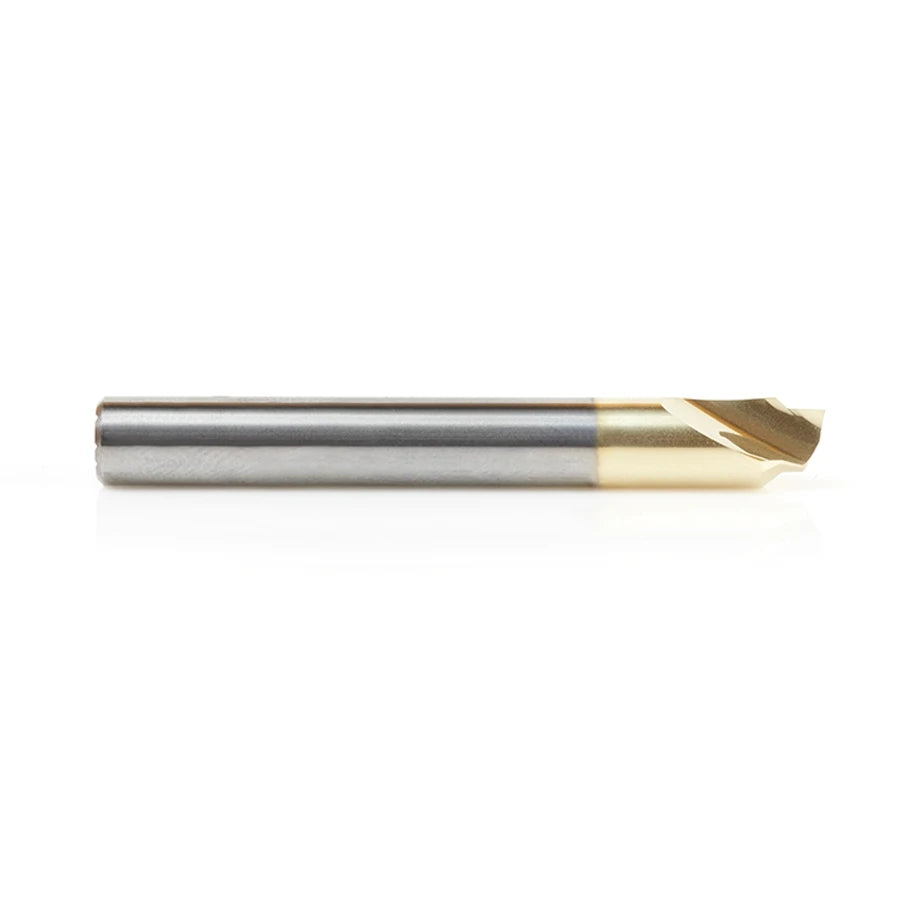 Amana Tool - 51625 - 3/16D 45D CHAMFER ENDMILL ZrN