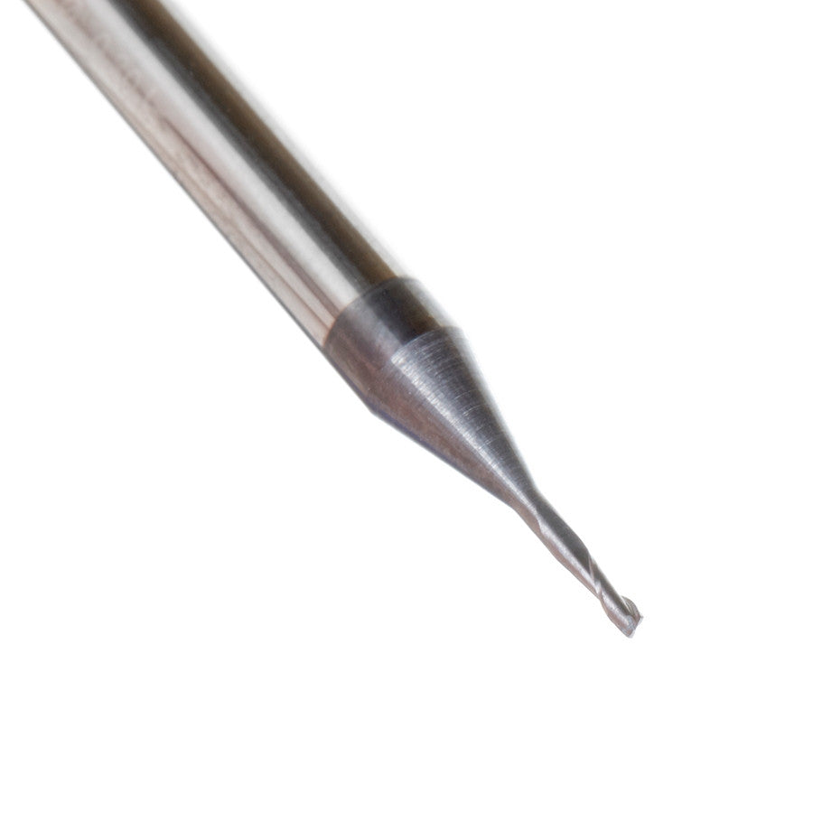 Amana Tool - 51664 - .030"D 2FL SQUARE MINI AlTiN