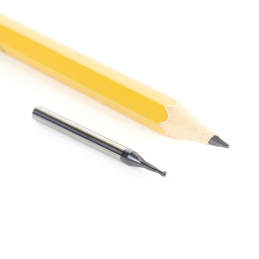 Amana Tool - 51667 - .045"D 2FL SQUARE MINI AlTiN