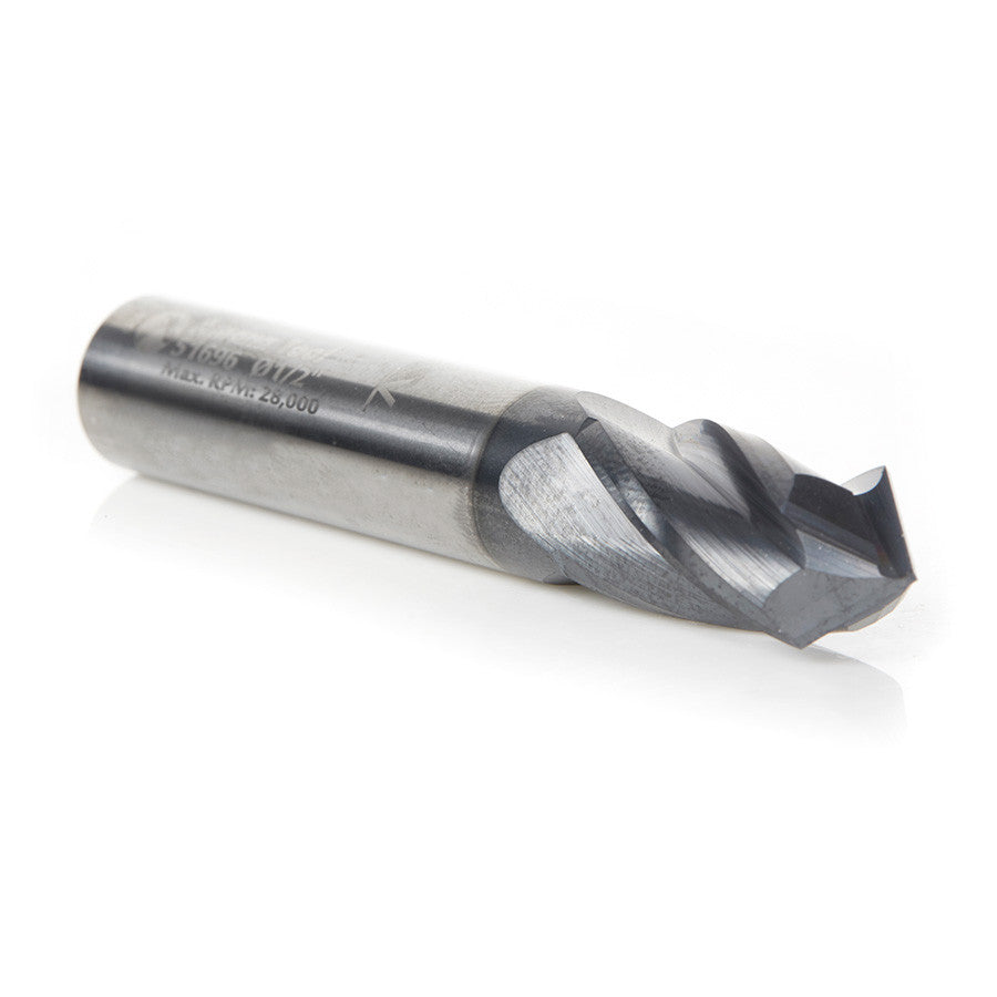 Amana Tool - 51696 - 1/2"D 4FL 90D DRILL MILL AlTiN