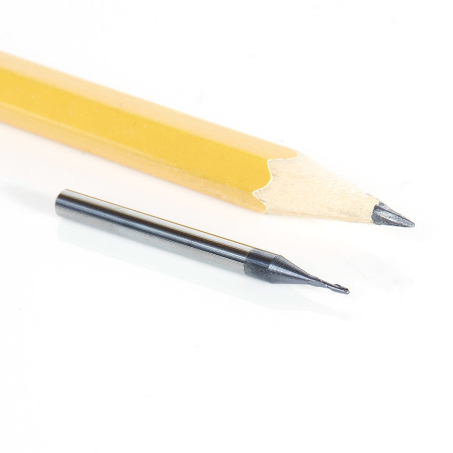 Amana Tool - 51744 - .035"D 2FL BALL MINIMILL AlTiN