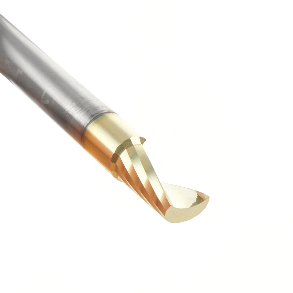 Amana Tool - 51810-Z - 1/4Dx1/4"SHK SPIRAL O ALU ZRN